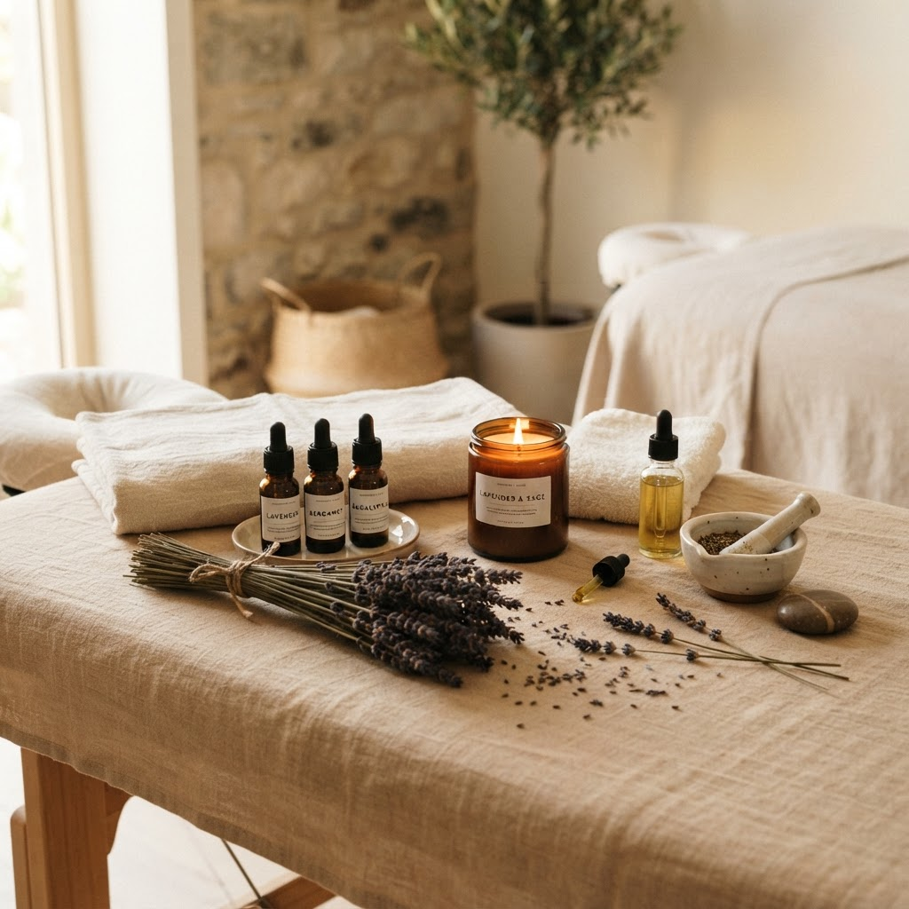 Aromatherapy massage